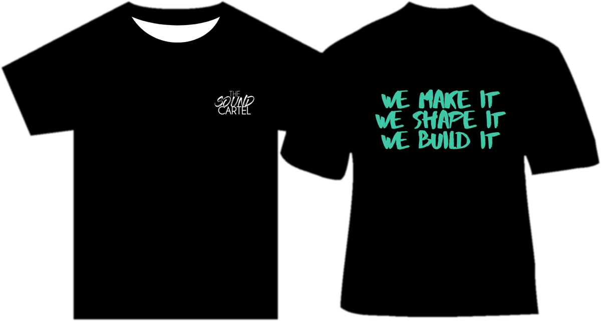 The Sound Cartel tee – Model 02